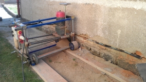 Vybrané ukázky z realizace sanace a izolace zdiva řetězovou pilou