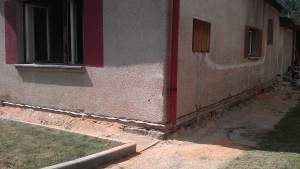 Vybrané ukázky z realizace sanace a izolace zdiva řetězovou pilou