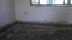 Vybrané ukázky z realizace sanace a izolace zdiva řetězovou pilou