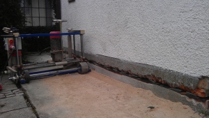 Vybrané ukázky z realizace sanace a izolace zdiva řetězovou pilou