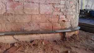 Vybrané ukázky z realizace sanace a izolace zdiva diamantovou pilou