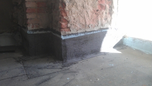 Vybrané ukázky z realizace svislé a plošné izolace zdiva