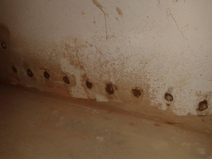 Vybrané ukázky z realizace chemické injektáže zdiva